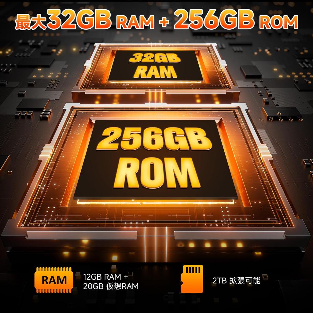 FOSSiBOT DT3 Wasserdichtes Tablet für die Badewanne 32 GB RAM 256 GB ROM 2K IPS Android 15 Tablet 21560mAh Akku 66W Schnellladung Dimensity 7300 Android 64MP Fingerabdruck