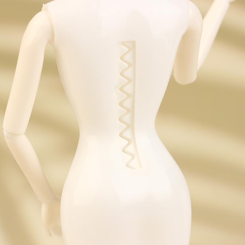 1:6 Doll Mannequin Coat Hanger Dollhouse Doll Skirt Support Wedding Mannequin Stand Humanoid Model Toy Doll Gown Display Form