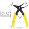 New Multi-purpose Circlip Pliers Internal and External Dual-purpose 2 In 1 Card Retaining Pincer Multi-function Hand Tool