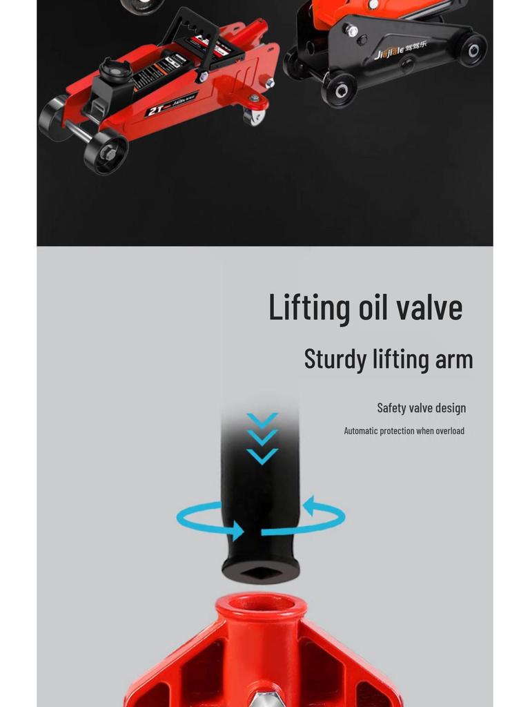 3-Ton Hydraulic Car Jack for SUVs & Vans