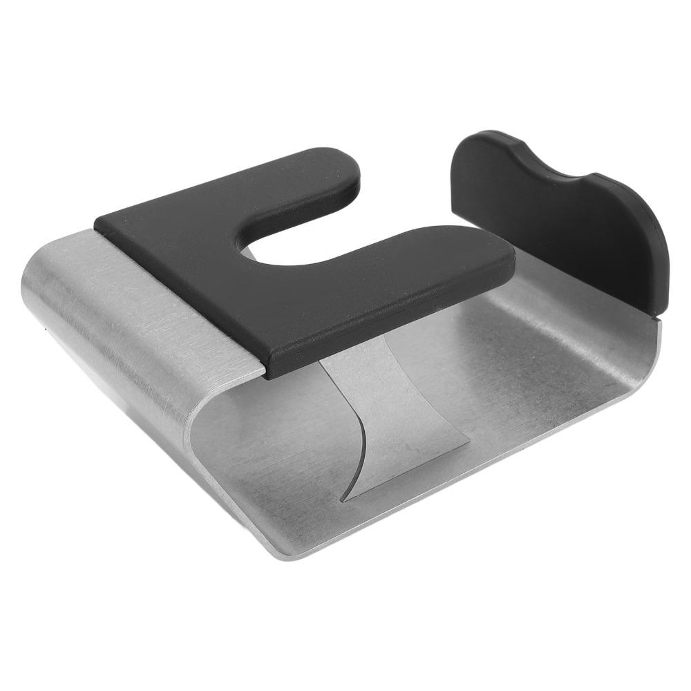 Silver Color Coffee Tamping Station Universal Fit Coffee Tamper Stand  For Espresso Machine
