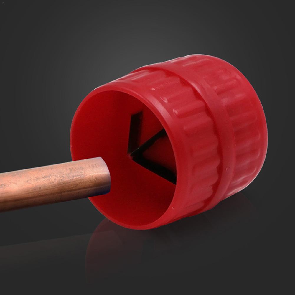 Metal Chamfering Tool for Plastic Copper Pipes - Internal And External Circle Trimming Device with Inner And Outer Holes