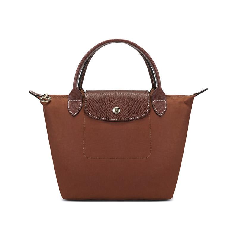 

Longchamp Le Pliage 23 Fabric Short Handle Tote Bag Classic Small Women tote bags Brandy 1621089504 Brandy