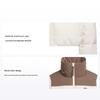 Originals 600 Puffy Three-Stripes Color-Block Stand Collar Down Jacket Women Outerwear Magic-White IU4813