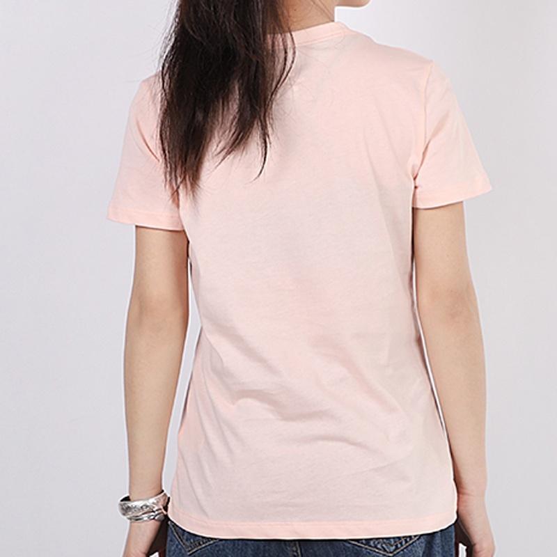 (WMNS) Nike Sportswear Logo Printing Short Sleeve Pink Women's CU9696-664