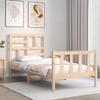 VidaXL Bed Frames and Headboards 100x200 Cm Solid Wood 3193066