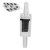 10PCS One Way   Pump Check Valves Plastic NonReturn Check Valve for Fish  (Black )