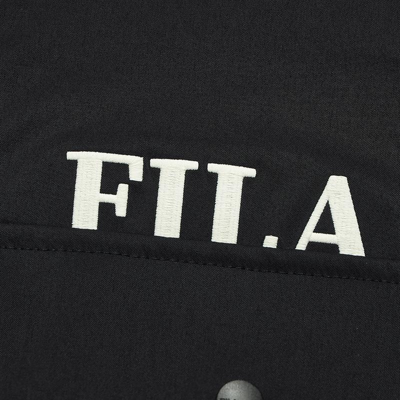 FILA Original Fashion Simple Personality Trend Classic Retro Sports Casual Versatile Comfortable Workwear Loose Woven Jacket Men jackets F11M619706FNV