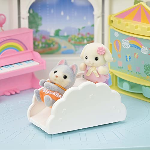 EPOCH Sylvanian Families Nursery "Everyone's Sun Nursery" S-68 ST Mark Certified Toy Dollhouse for Ages 3 and Up