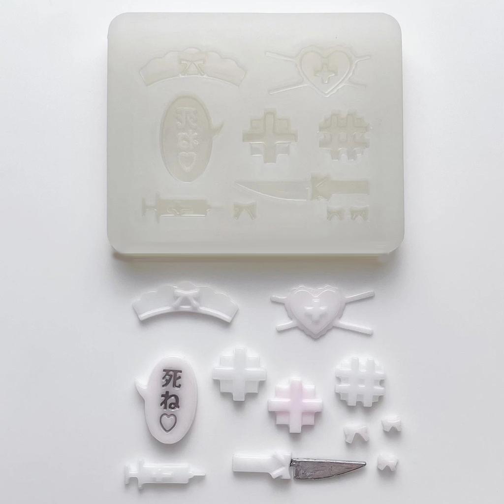 Versatile Silicone Molds Nonstick Candy Shaping Tools Kitchen Gadgets for Chocolates and Jellies Jewelry Accessories