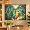 5D Diamond Painting Bulbasaur DIY Full Drill Diamond Art Kit Home Decoration