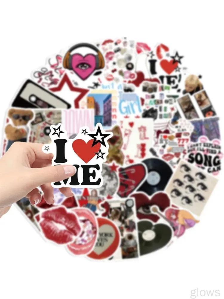50 Sheets of Cute Creative Doodle Stickers – Great for Scrapbooking, Journaling, DIY Crafts and Projects