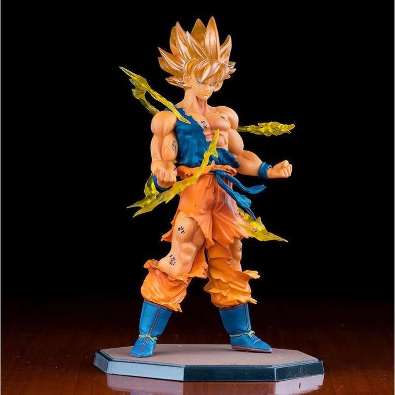 Dragon Ball Son Goku Super Saiyan Akční figurka 16 cm Anime Sběratelský model s klouby
