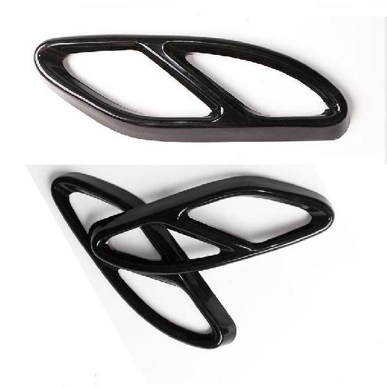 Brand New Upgrade For Mercedes Benz GLC GLE GLS A B C E Class C207 W205 Coupe W176 W212 W213 Car Exhaust Pipe Tail Cover
