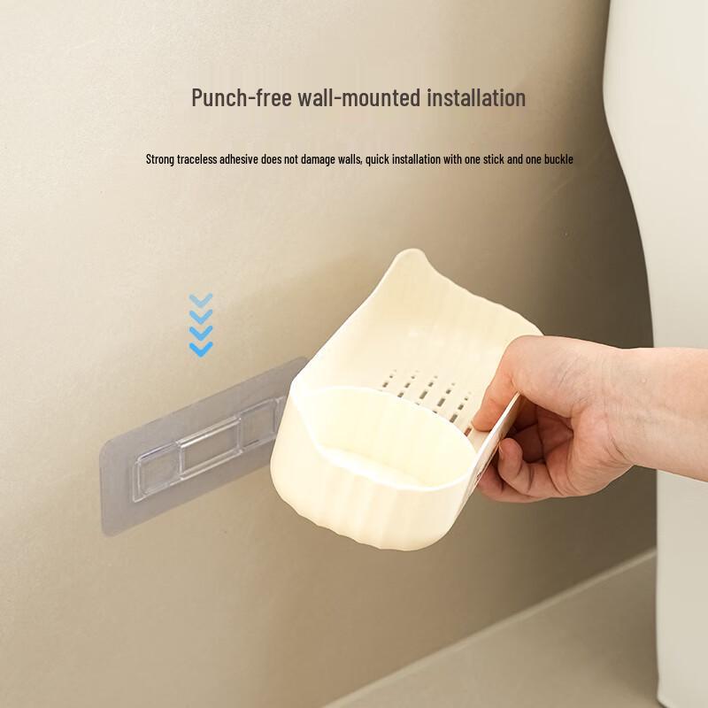 CMAOS Wall-Mounted Toilet Brush Set