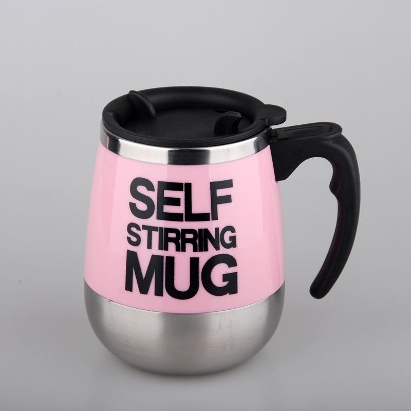 Stainless Steel USB Rechargeable Automatic Magnetic Stirring Mug