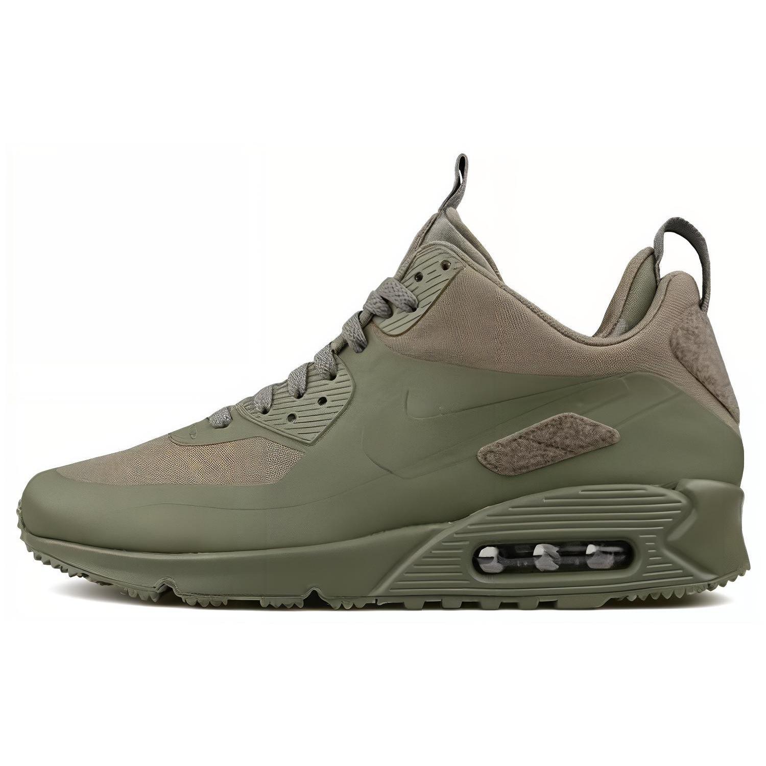 

Новые кроссовки Nike Air Max 90 Sneakerboot Patch Green 704570-300 43