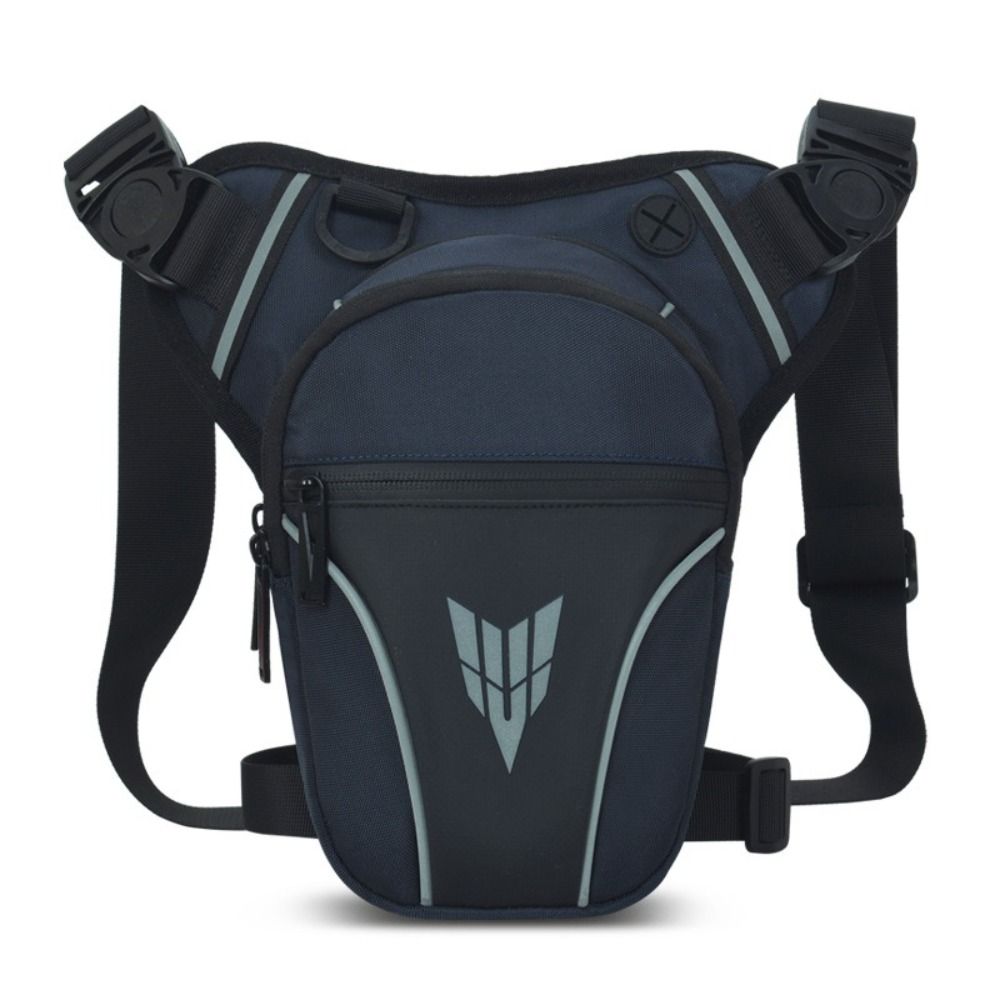 

Многофункциональная мотоциклетная поясная сумка, светоотражающая сумка на бак, сумка на бедро темно-синий