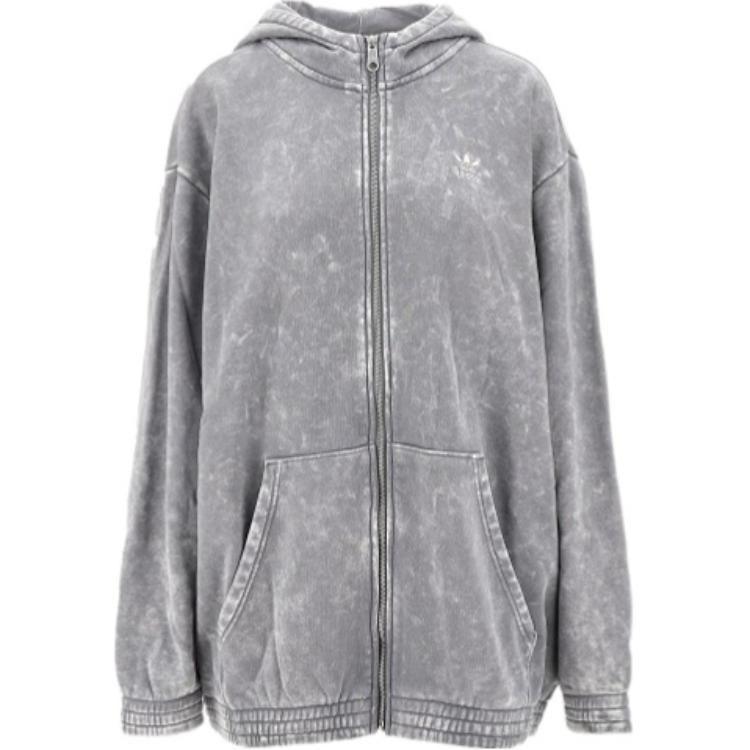adidas Originals Säuregewaschene Jacken & Mäntel Damen Grau IY8039