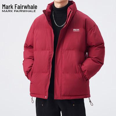 Mark Fairwhale Men's Stand Collar Puffer Jacket