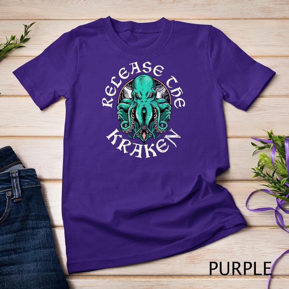 Release The Kraken Unisex T-shirt 7 L