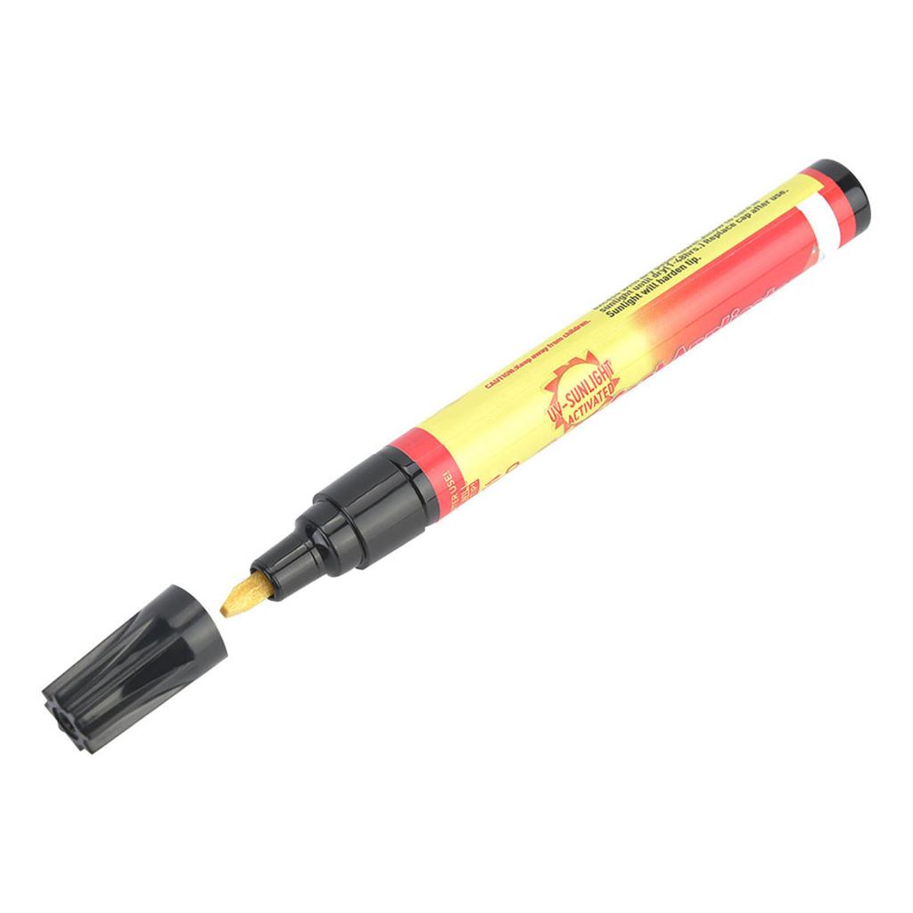 Popular Practical Car Scratch Repair Pen  Applicator for All Cars with Two Acrylic Tip