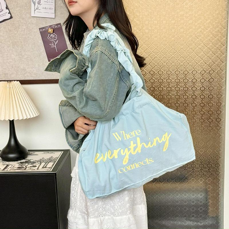 

Жіноча літня сумка для покупок 2024 року, нейлонова модна сумочка синій