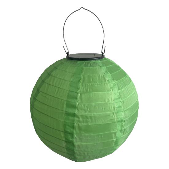 25/30CM Skládací solární lucerna s držadlem IP44 Vodotěsná Venkovní zahradní závěsná Čínská tradiční dekorativní LED látková lucerna