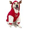 Hettegenser til hund for store hunder Julehettegenser til hund Geveier Kostymer til store hunder Julekjæledyrklær Vakker genser for høst og vinter