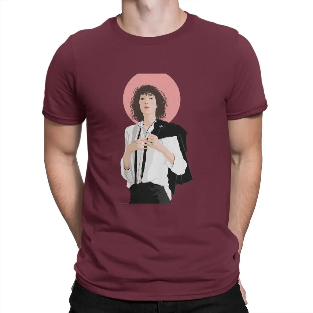 Punk Godmother T Shirt Patti Smith Vintage Tees Short Sleeve Round Neck T-Shirts Cotton Summer Clothes Unisex