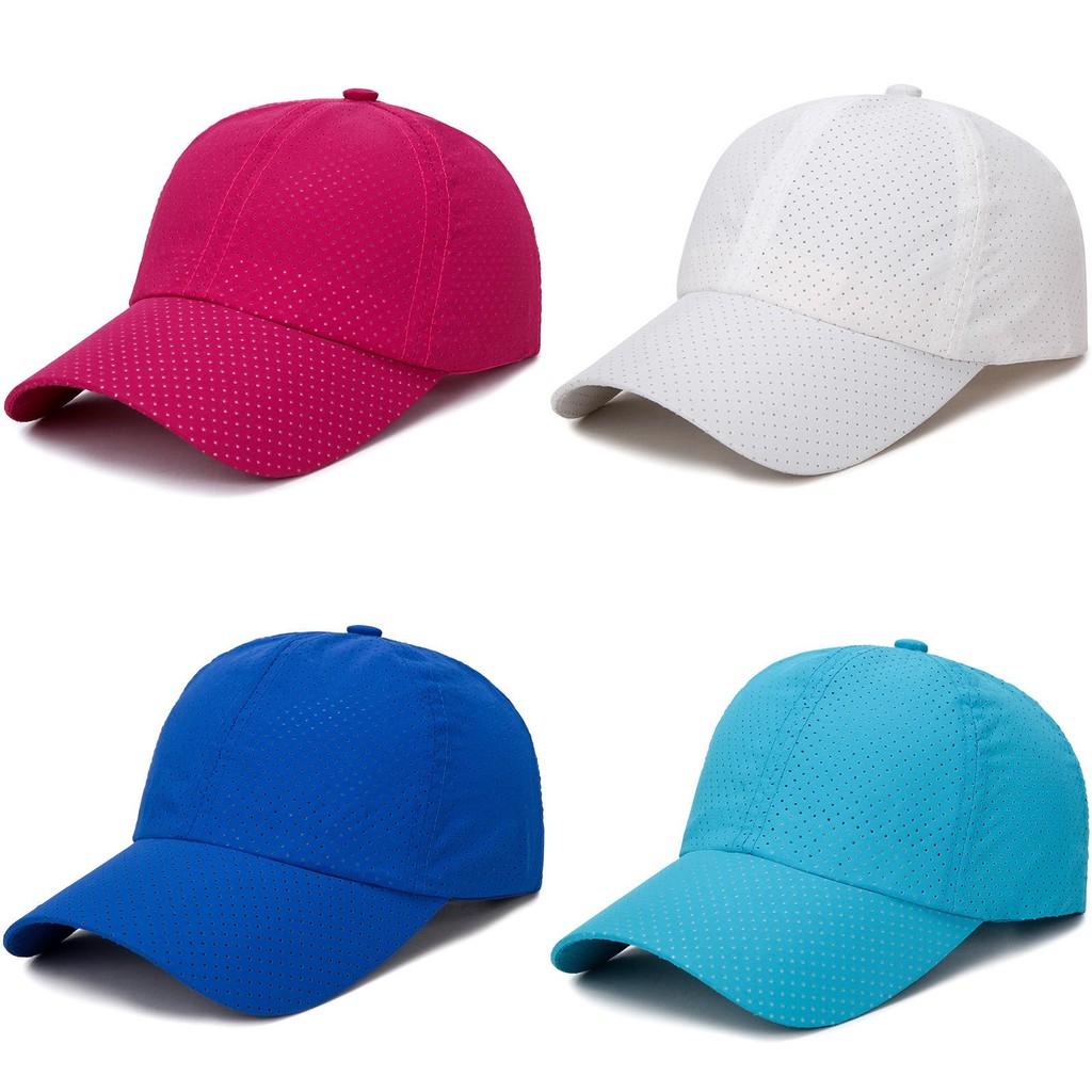 Baseball Mesh Cap Peaked Caps Breathable Fabric Sport Sunhat Trendy Casual Gift