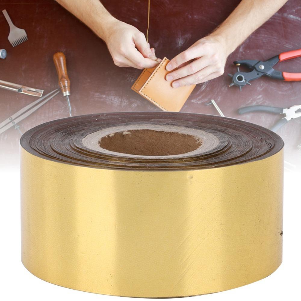 1.2 Inch Width Heat Transfer Foil Paper Gold/Silver DIY Stamping Foil Roll For Leather DIY