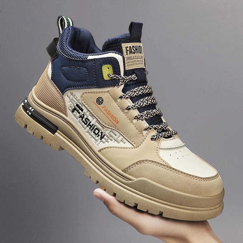 Sneakers Men Casual Autumn Vulcanized Shoes Male Walking Sport Shoes Outdoor Sneakers Male Sneakers Soft Sole Walking Shoes