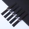 19mm 20mm 21mm 22mm Nylon Stoff Leder Uhrenarmband Für Omega Armband Seamaster 300 Speedmaster Hamilton SEIKO Tissot Canvas Band
