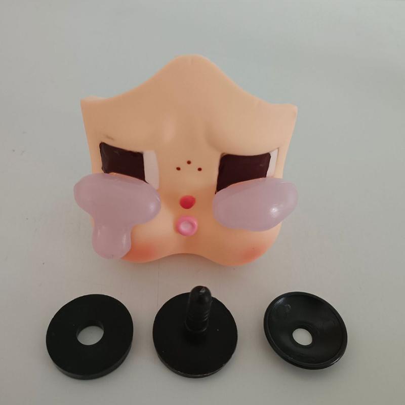 

1 Набор Crybaby Crying Again Series Мультяшная Девочка Виниловые Лица Аксессуары Фигурки Crybaby Плюшевая Кукла Части Подарок