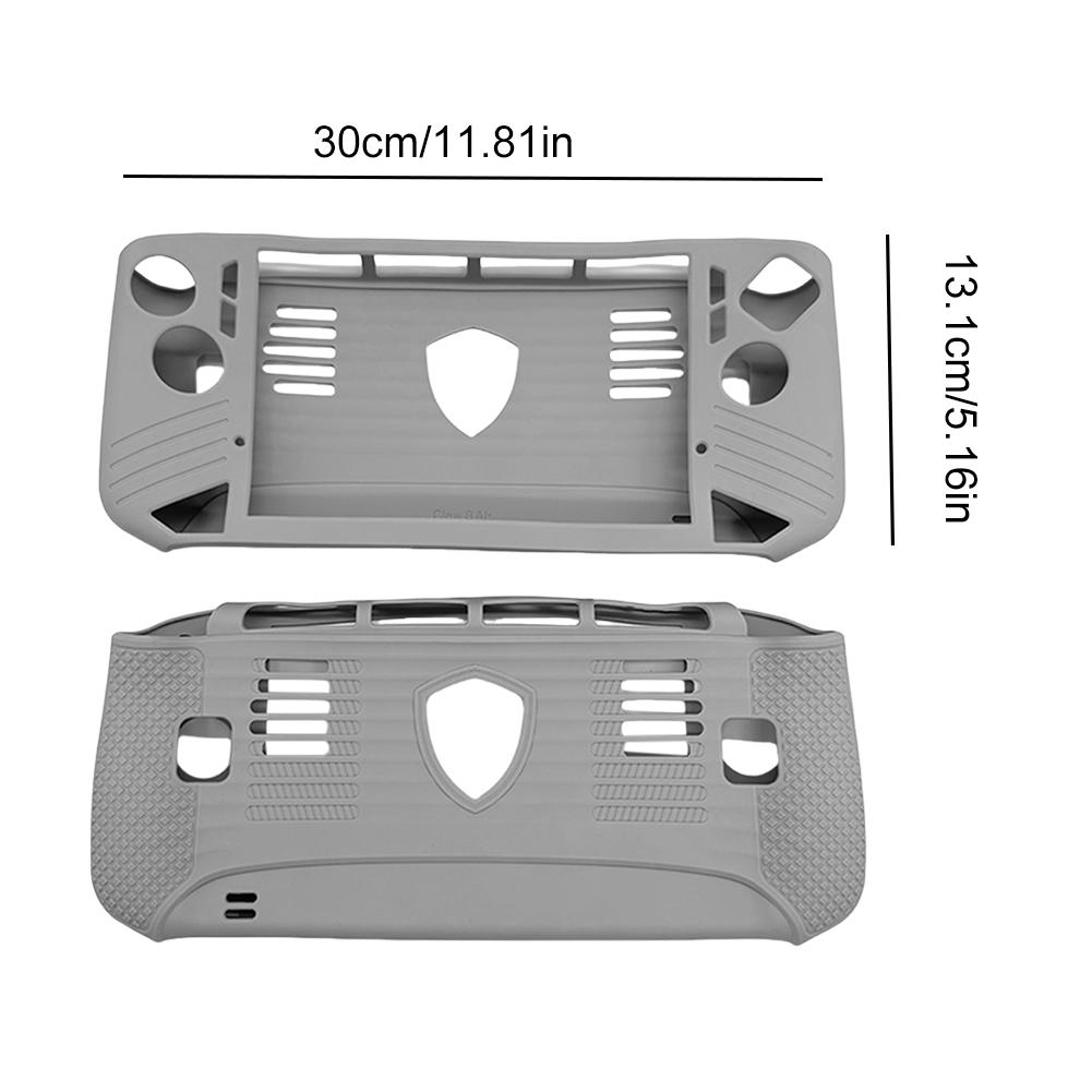 For MSI Claw 8AI/MSI Claw Handheld Console Silicone Case Shockproof Soft Skin Cover Case Protector Cover Game Accessories