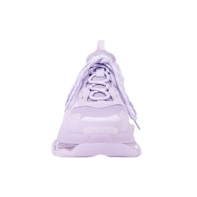 Balenciaga Triple S Clear Sole Purple Women's 544351W2GA15890