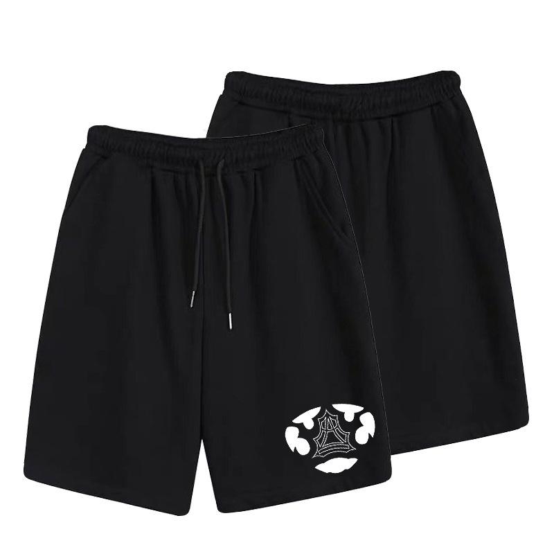 Casual Pants Men's Summer Trendy Brand Loose Sports Micro-elastic Five-point Sports Shorts Men