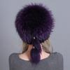 New Mink Headgear European and American Fashion Women's Winter Mink Fur Hat Silver Fox Hair Hat Adult