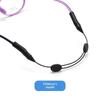 Glasses Strap With Storage Box Ear Hook Adjustable Anti Slip Eyeglass Lanyard For Sports Running Cycling