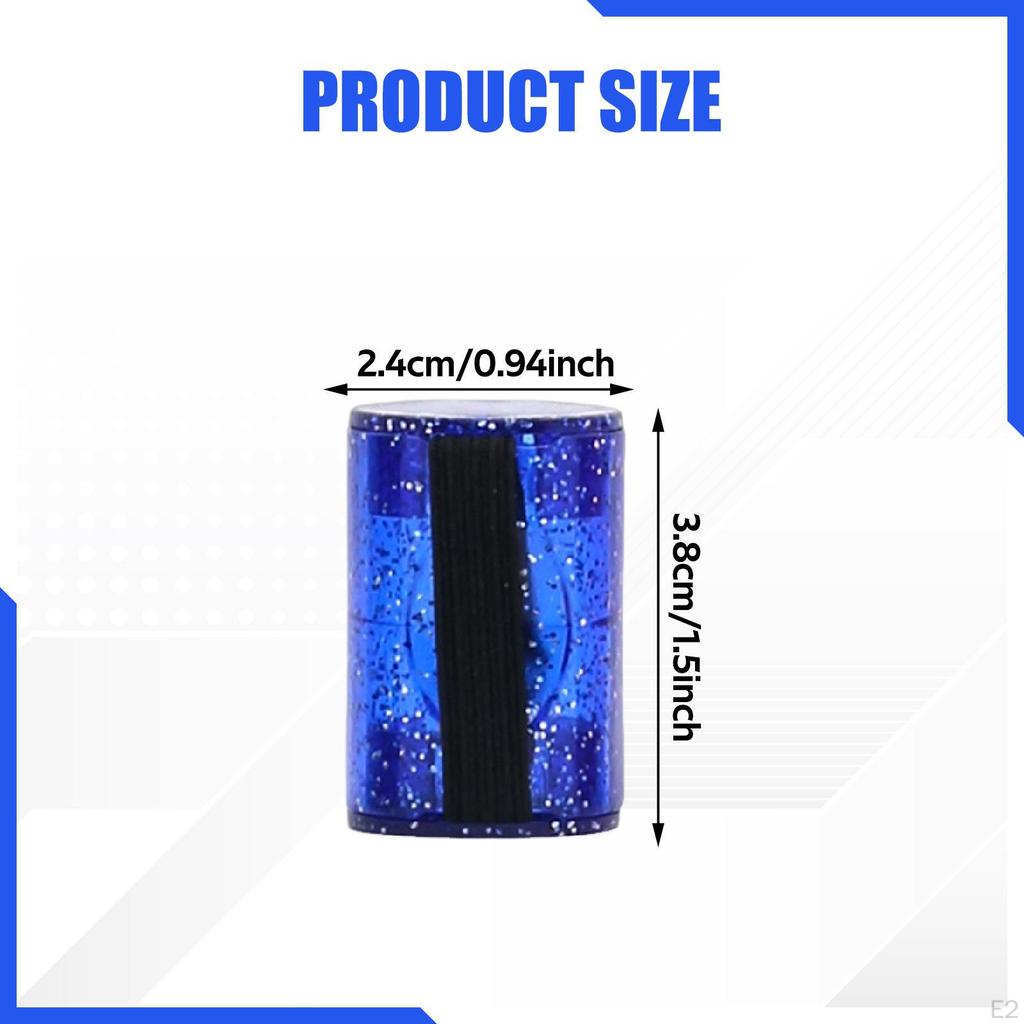 Compact And Rhythmic Guitar Finger Rattle with Elastic Strap, Ideal for Banjo Acoustic Guitar.