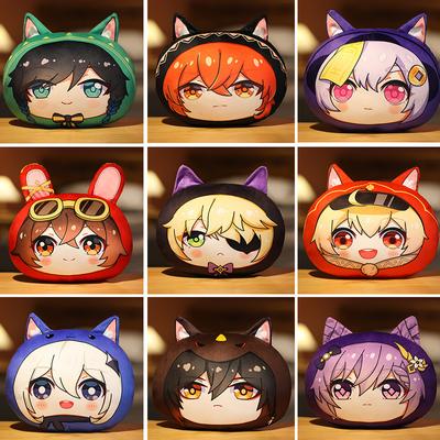 38CM Anime Game Genshin Impact Raiden Shogun Kaedehara Kazuha Xiao Tartaglia Plush Doll Cartoon Cosplay Accessories Toys