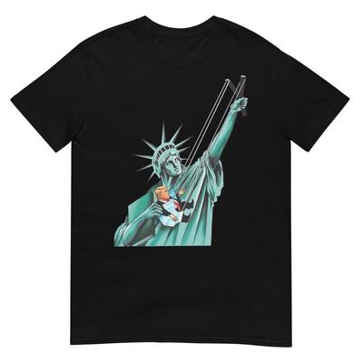 Statue Of Liberty Anti Trump Funny Political TShirt