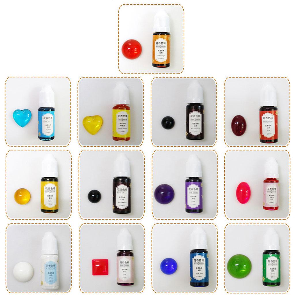 Epoxy Resin Dye Non-Toxic for Resin Jewelry Making Highly Concentrated Colorant 1