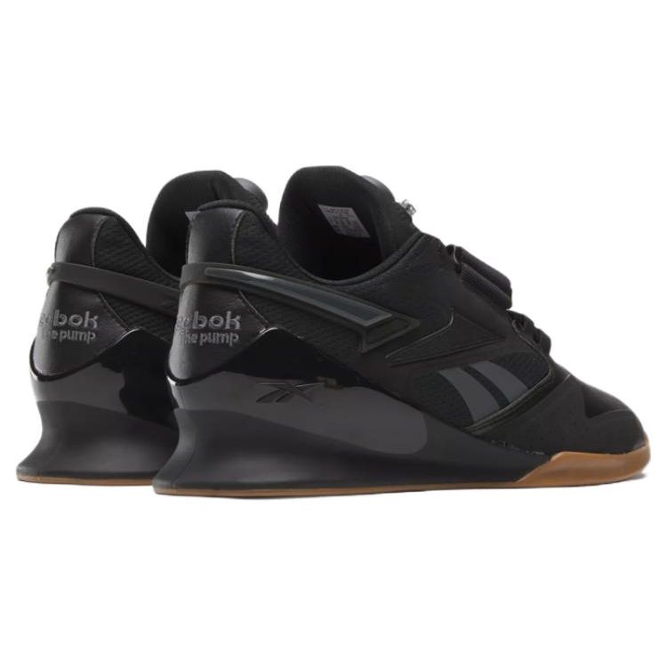 Reebok Legacy Lifter 3 Black Gum Men Sneakers Core-Black Pure-Grey-7 100033516