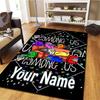 Among Us Custom Name Carpet Rug for Living Room Bedroom Home Sofa Decoration,Kids Play Non-slip Floor Mat
