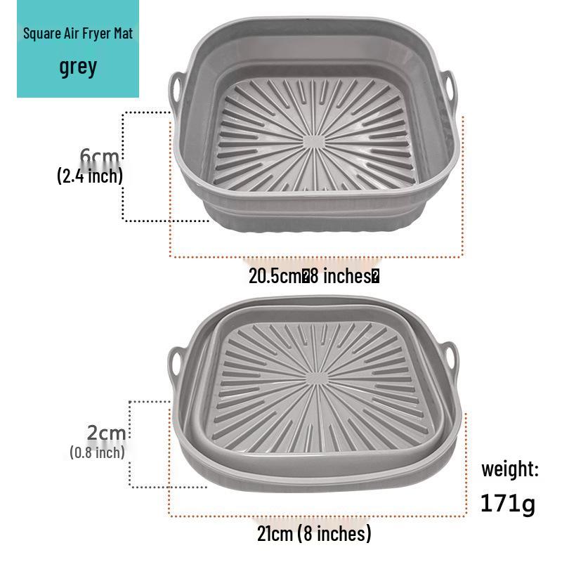 Silikonowa Forma do Pieczenia i Mata do Frytkownicy Powietrznej - Silikon Spożywczy