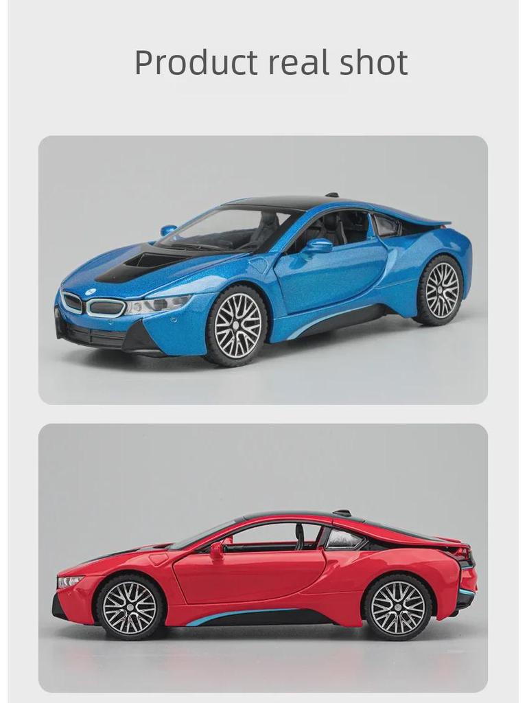 Jiaye 1:32 Bao I8 Legierung Sportwagen Modell Spielzeug