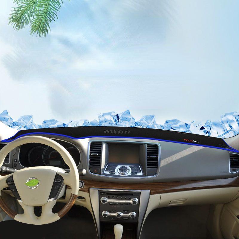 Für Nissan TEANA 2008-2012 Autozubehör Auto Armaturenbrett Abdeckmatten Vermeiden Lichtpolster Instrumentenplattform Schreibtisch Teppiche