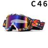 Motorcycle Goggles Water Transfer Off-road Outdoor Riding Sports Glasses Ski Goggles Windproof Glasses